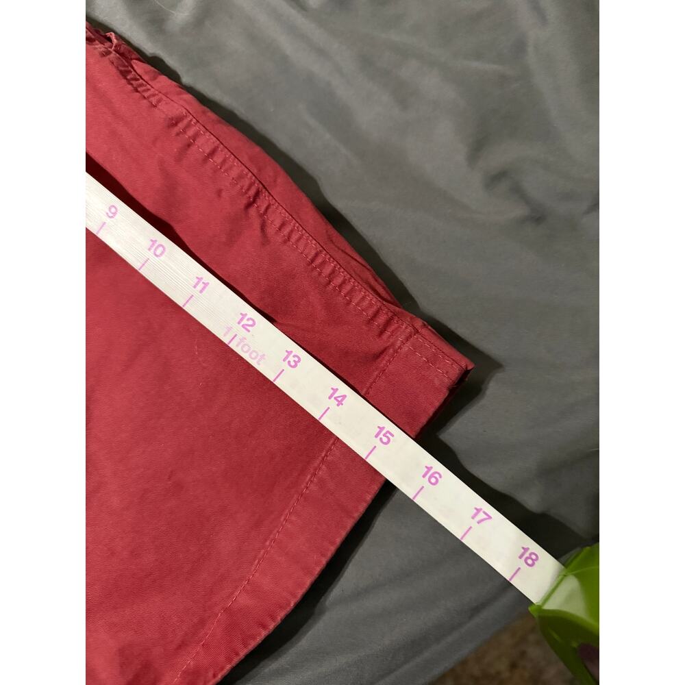 NWT Chubbies Stretch Twill Flat Front Pull On Elastic Shorts Red XL 5.5” Inseam - Picture 6 of 6